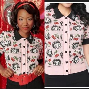 Betty Boop Unique Vintage Pink
Betty Boop Love Cardigan Sweater